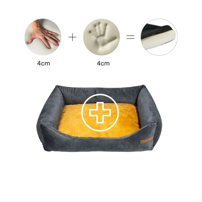 Rexproduct Rexproduct Otto Orthopädisches Hundebett Grau S-XL – Produktbild 1 von 3