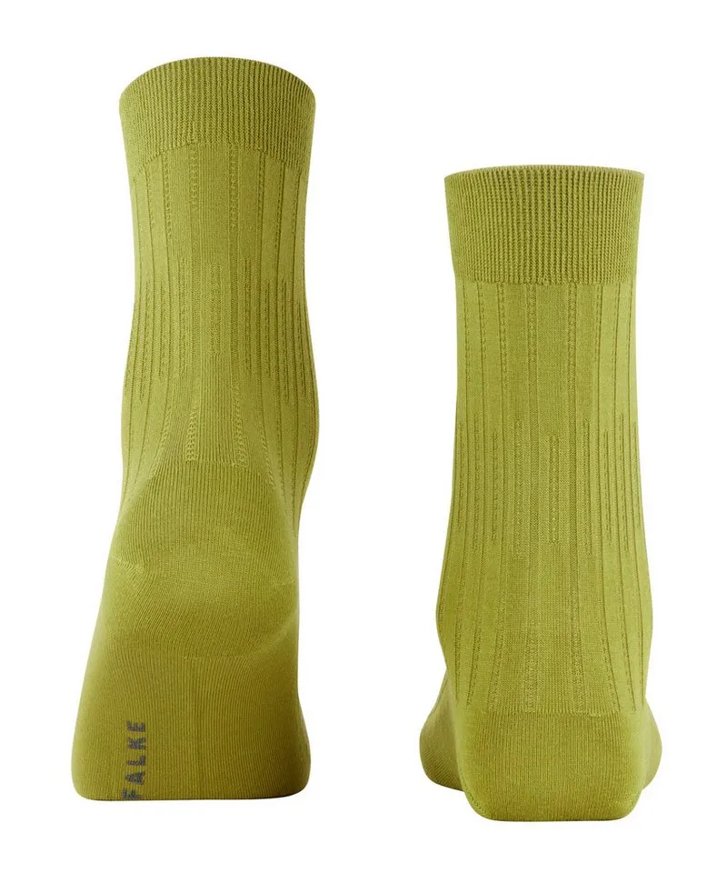 Falke Falke Socken FALKE Dash Rib Damen (1-Paar) raffinierte Strickstruktur mit vertikalen Rippen, Grün, – Produktbild 3 von 5
