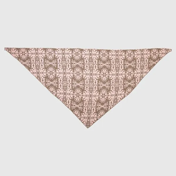 LANARTO slow fashion LANARTO slow fashion Stola, dreieckiges Schultertuch Blütenzauber aus mulesingfreier Merinowolle made in germany, Rosa, – Produktbild 4 von 4
