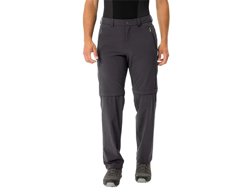 Vaude VAUDE Hosen Men's Farley Stretch ZO Pants II, Schwarz, – Produktbild 1 von 5