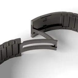 VONMÄHLEN VONMÄHLEN Link Bracelet Pro Titanium für Apple Watch Granitgrau 42 (Series 1/2/3)/44/45/46/49mm – Produktbild 1 von 1