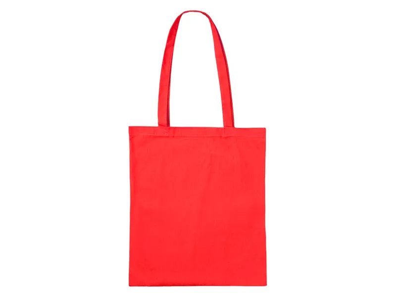 Memo Memo Baumwoll-Tragetaschen,rot 38x42 cm mit zwei langen Henkeln – Produktbild 1 von 1