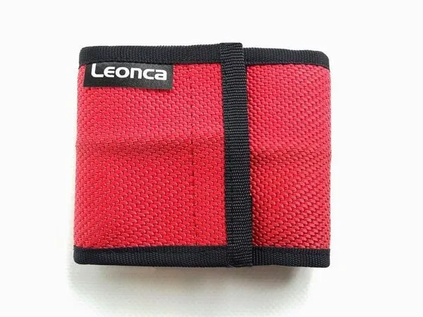 Leonca Leonca Portemonnaie aus Feuerwehrschlauch, Rot, – Produktbild 2 von 3