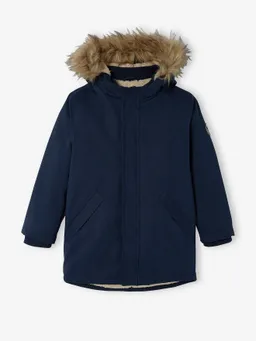 Vertbaudet Vertbaudet Jungen Winterjacke mit Teddyfleece-Futter – Produktbild 1 von 1