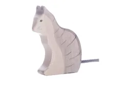 Holztiger Holztiger Holzfigur Katze Maße 7 x 1,9 x 8 cm – Produktbild 1 von 1