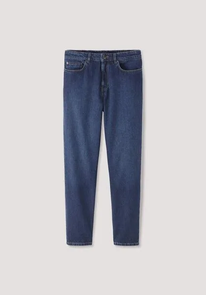 hessnatur hessnatur Jeans MADS Relaxed Tapered aus reinem Bio-Denim, Medium blue, – Produktbild 4 von 4