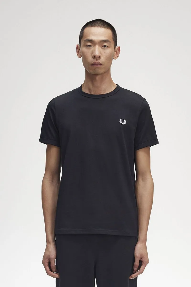 Fred Perry Fred Perry T-Shirt Schwarz M3519 - Größe XL, Schwarz, – Produktbild 1 von 3
