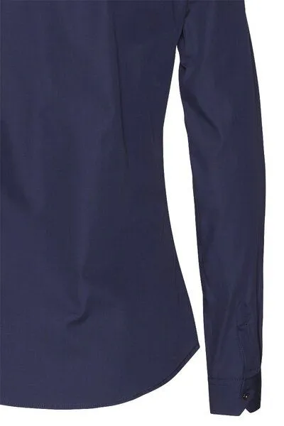 Wunderwerk Wunderwerk Damen Bluse aus Bio-Baumwolle "Metro Shirt Blouse", Dunkelblau (night ink 667), – Produktbild 4 von 4