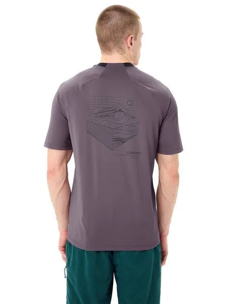 Vaude VAUDE T-Shirt Men's Loamer Shirt, Purple ash, – Produktbild 6 von 6