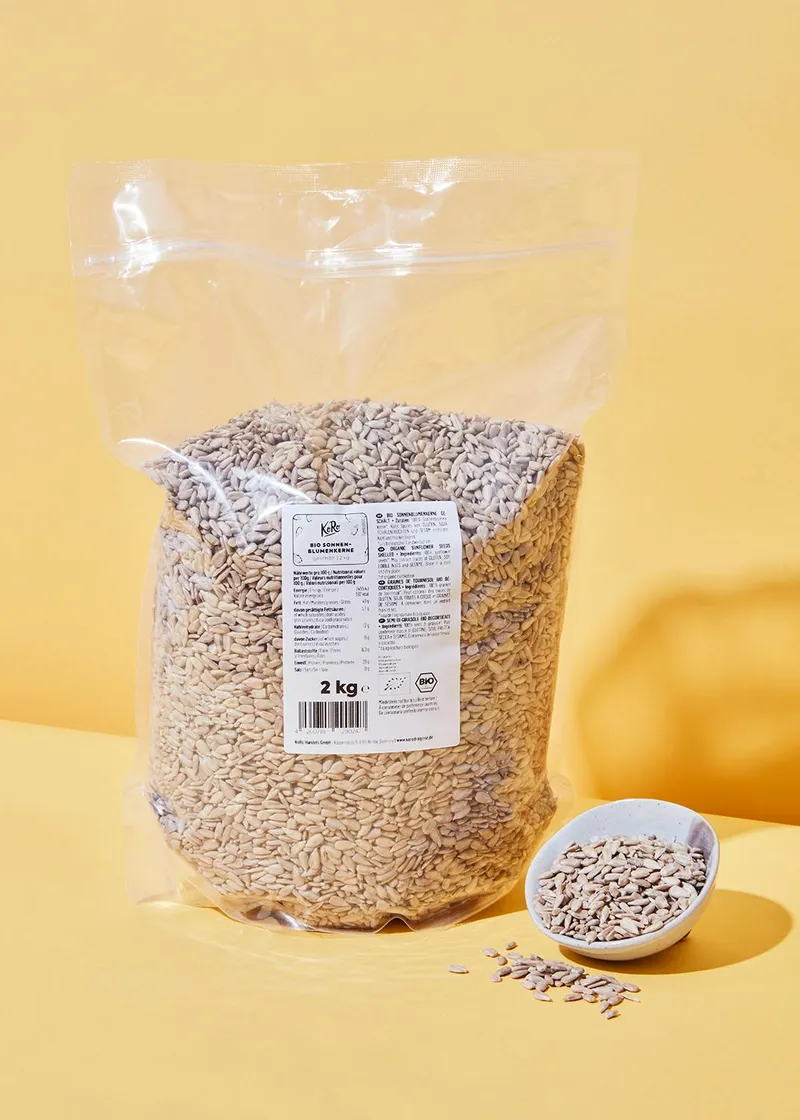 KoRo Bio Sonnenblumenkerne | 2 kg – Produktbild 2 von 5