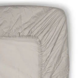 midnatt midnatt Baumwoll-Spannbettlaken | GOTS-zertifiziert | Stonewashed – Produktbild 1 von 1