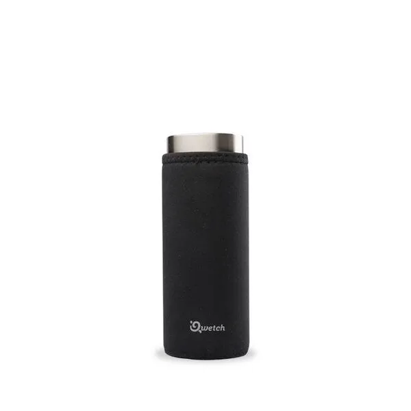 Qwetch Neopren Schutzhülle für Qwetch Glasflasche schwarz – Produktbild 1 von 2