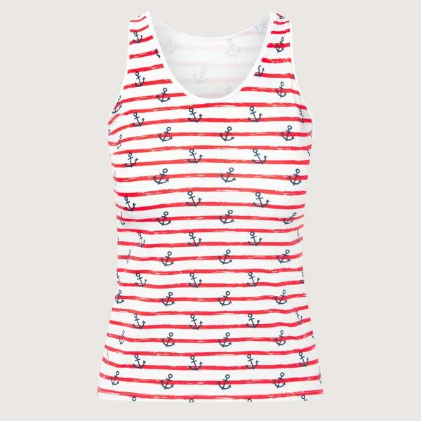 Frija Omina Frija Omina Bio Tanktop Unterhemd, Baltic (weiß), – Produktbild 1 von 4