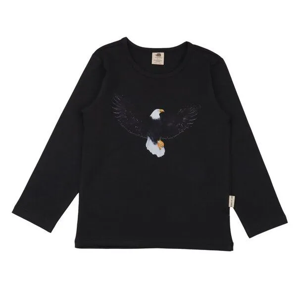 Walkiddy Jungen Langarmshirt Anthrazit aus Baumwolle mit Elasthan – elastisches Walkiddy Shirt für Schule, Freizeit & Alltag, ideal für empfindliche Kinderhaut und als Unterziehshirt im Winter, Anthrazit, – Produktbild 1 von 3