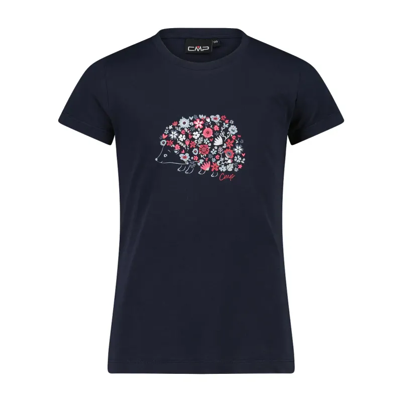 CMP Bio-Baumwoll-T-Shirt Mädchen CMP, Noir, – Produktbild 1 von 1