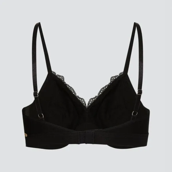 comazo|earth comazo|earth Fairtrade Soft BH | GOTS zertifiziert, Schwarz, – Produktbild 4 von 4