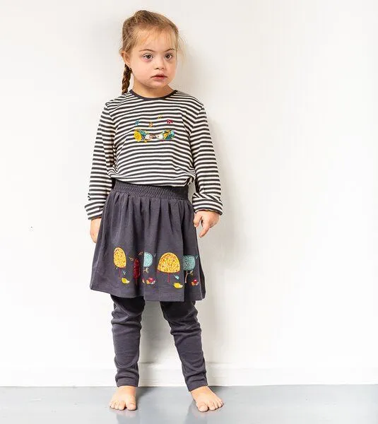 Sense Organics & friends in cooperation with GARY MASH Sense Organics & friends in cooperation with GARY MASH Geringeltes Langarmshirt mit Igeln – Produktbild 2 von 2