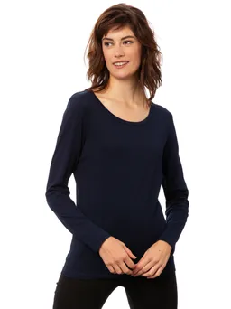 FellHerz Longsleeve navy - XS – Produktbild 1 von 1