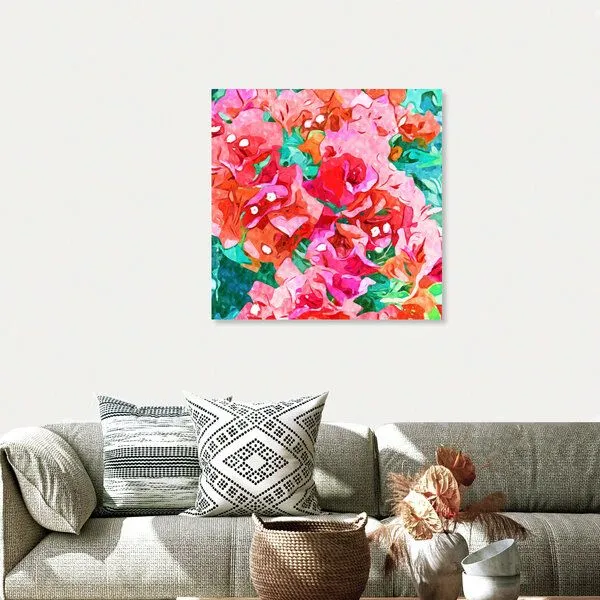 Photocircle Photocircle Poster / Leinwandbild - Wild Bougainvillea – Produktbild 4 von 4