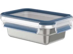 EMSA EMSA Frischhaltedose "Clip und Close" aus Edelstahl, 0,5 l – Produktbild 1 von 1