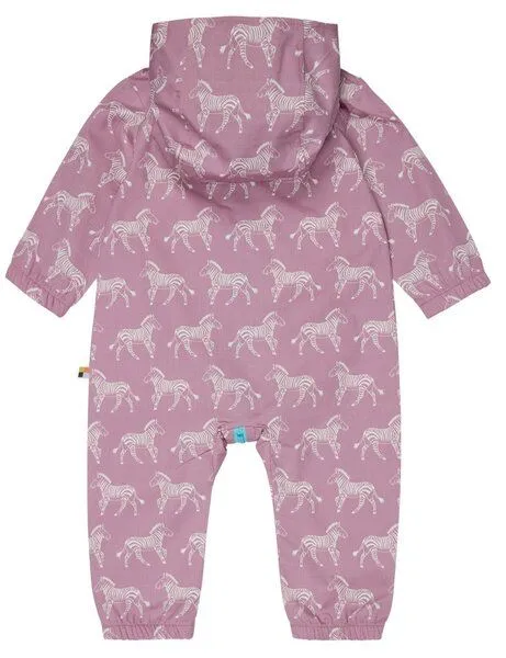 loud + proud loud + proud Babys & Kinder Outdooroverall, GOTS-zertifiziert, Aster(rosa), – Produktbild 1 von 2