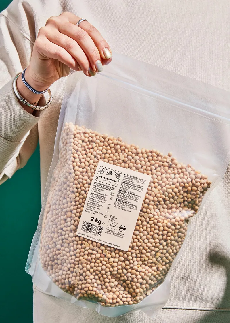 KoRo Bio Sojabohnen 2 kg – Produktbild 5 von 5