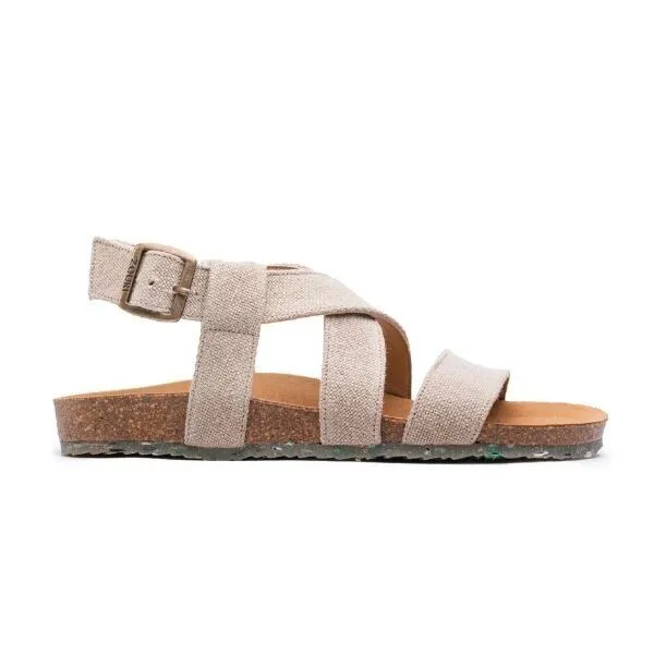 Zouri ZOURI Vegane Sandalen SAND, Leinen (beige), – Produktbild 3 von 4