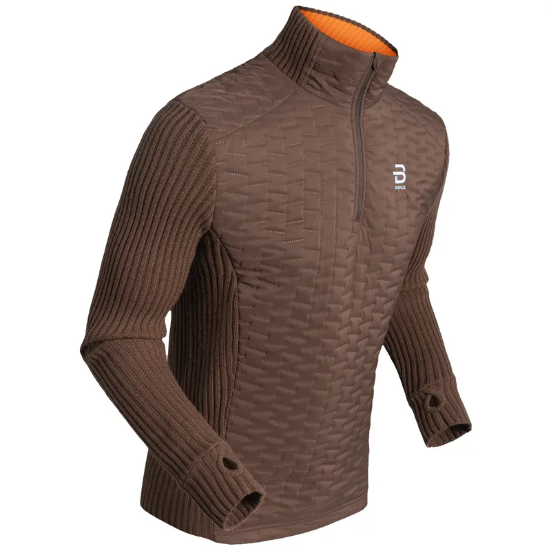 Daehlie Sportswear Halb-Zip-Pullover Daehlie Sportswear Comfy 2.0, Marron, – Produktbild 1 von 2