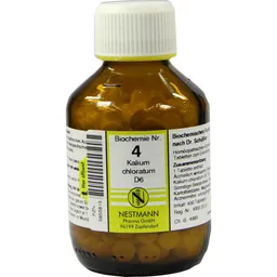 Nestmann Pharma BIOCHEMIE 4 Kalium chloratum D 6 Tabletten 400 St Tabletten – Produktbild 1 von 1