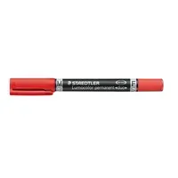Staedtler STAEDTLER Universalstift 'Lumocolor duo' rot – Produktbild 2 von 2