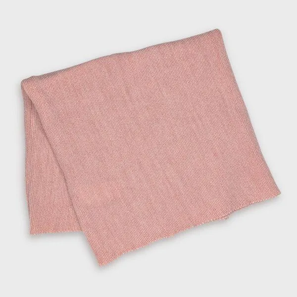 Disana Disana Loop Schal bio Merino Wolle, Rosé-natur, – Produktbild 3 von 3