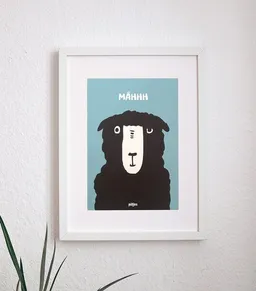 päfjes päfjes Määähhhh das Schaf / Poster A4 – Produktbild 1 von 1