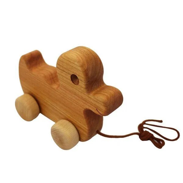 Mitienda Shop Mitienda Shop Ziehtier Ente aus Massivholz – Produktbild 3 von 3
