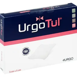 Urgo URGOTÜL 5x5 cm Wundgaze 10 St Wundgaze – Produktbild 1 von 1