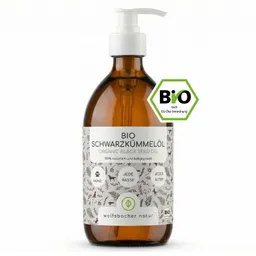 Wolfsbacher Natur Wolfsbacher Natur Bio Schwarzkümmelöl 500 ml – Produktbild 1 von 1