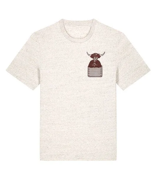 päfjes päfjes Ray Galloway - Fair Wear Unisex / Männer Bio T-Shirt - Eco Heather – Produktbild 1 von 2
