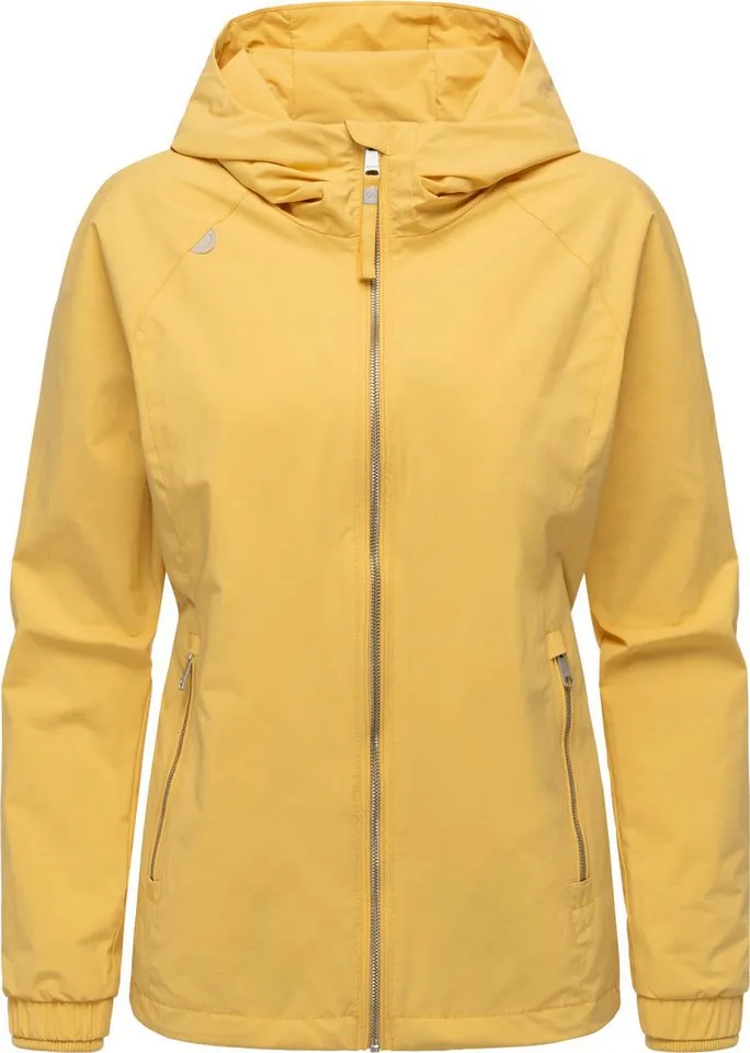 ragwear ragwear Funktionsjacke Dizzea Wasserdichte und atmungsaktive Übergangsjacke, Gelb, – Produktbild 2 von 5