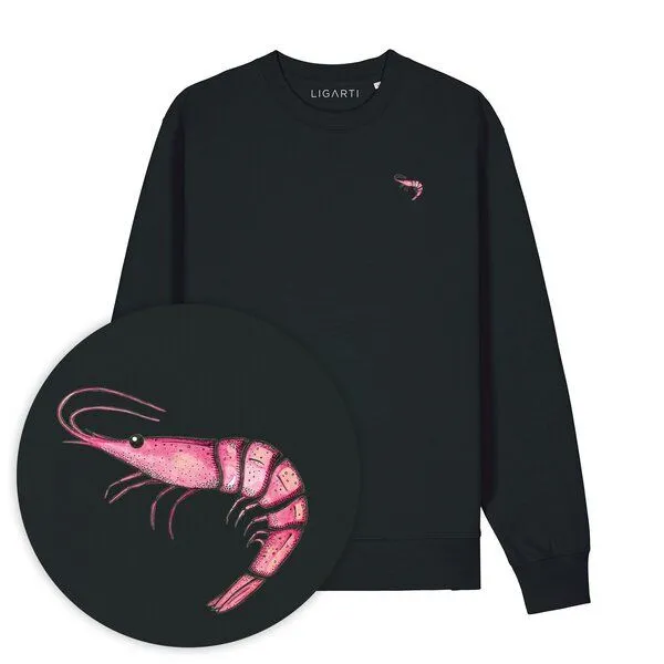 LIGARTI Pullover – Shrimp – LIGARTI Tiermanufaktur, Schwarz, – Produktbild 1 von 4