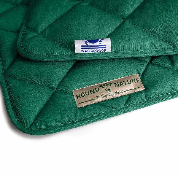 HOUND & NATURE HOUND & NATURE Wasserdichte Baumwoll Hundedecke DAVOS, Grün, – Produktbild 2 von 4