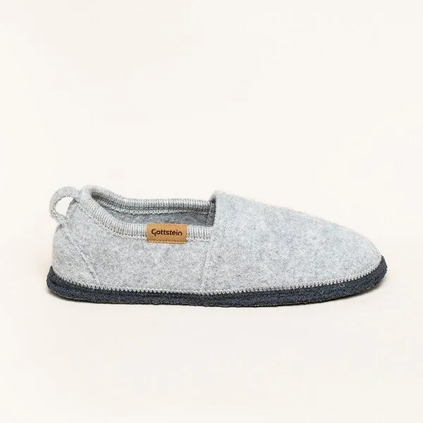 Gottstein Gottstein Slipper Homely Alpaka, Grau, – Produktbild 3 von 4