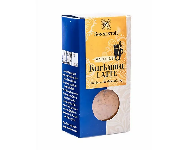 SONNENTOR SONNENTOR Bio Kurkuma Latte Pulver, 1 er 60 g – Produktbild 3 von 3
