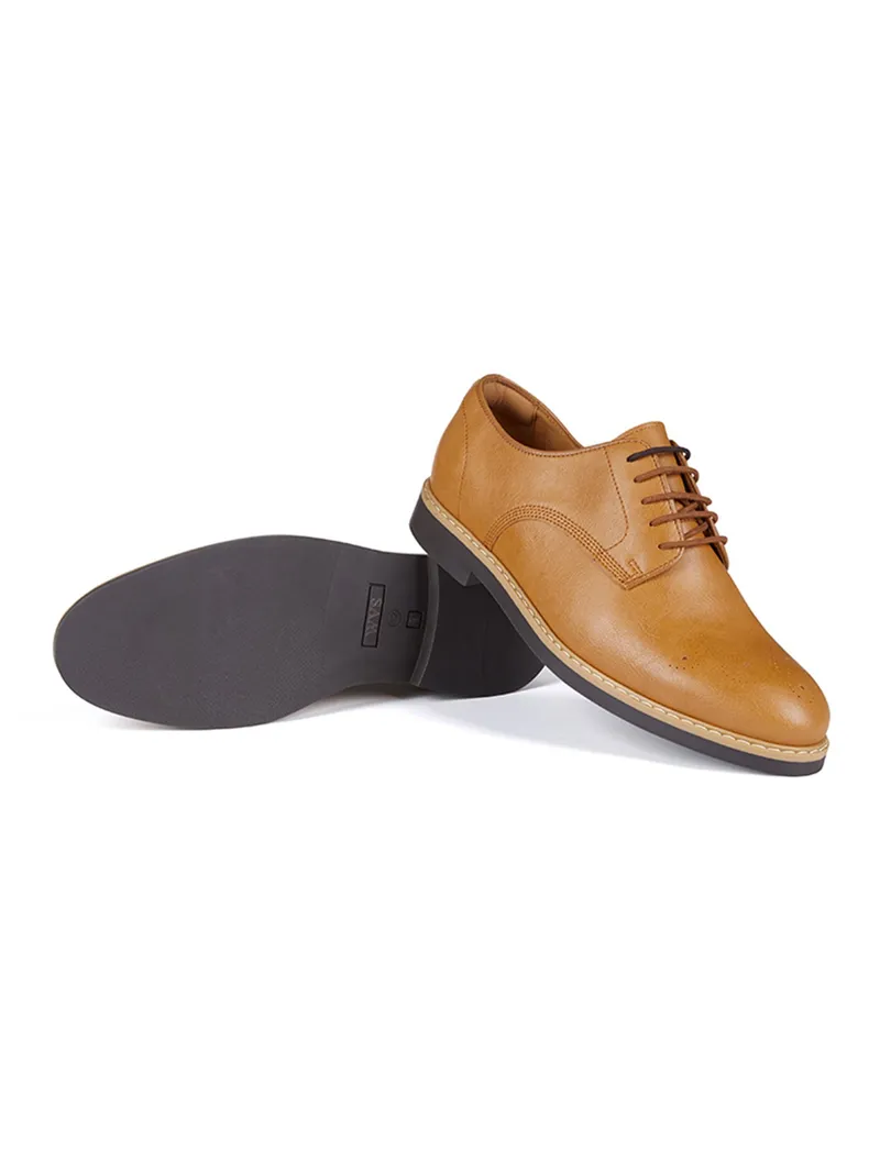Will's Vegan Store Will's Vegan Store Herren vegan Brogues-Signatur, Hellbraun, – Produktbild 2 von 2