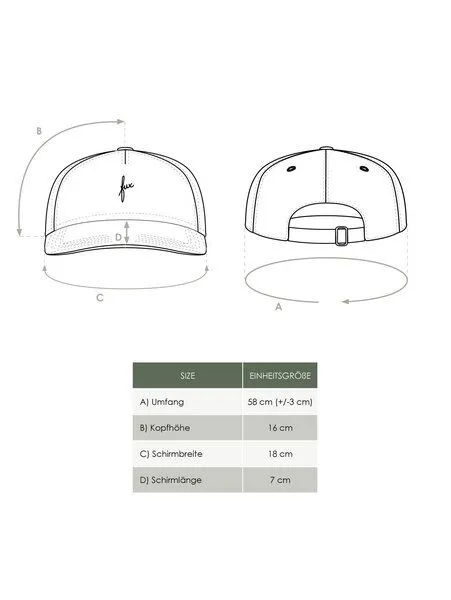 FUXBAU FUXBAU fux Cap - weiss, Weiß, – Produktbild 4 von 4