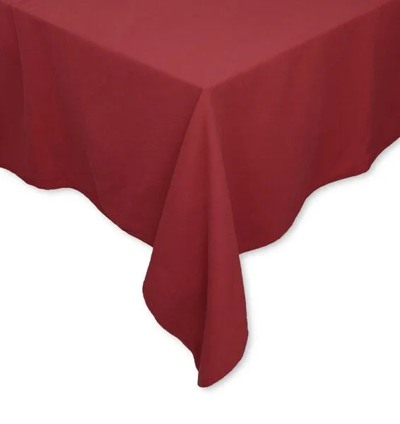 jilda-tex jilda-tex Tischdecke Renforce 100% Bio-Baumwolle Uni MADE IN GREEN, Granatapfel, – Produktbild 1 von 2