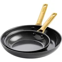 Greenpan GreenPan Bratpfannenset "Padova Reserve" 2-teilig, schwarz – Produktbild 1 von 1