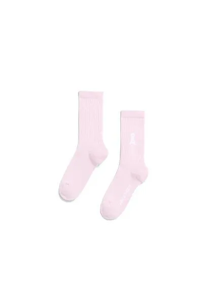 ARMEDANGELS ARMEDANGELS SAAMUS BOLD Unisex Socken aus Bio-Baumwoll-Mix, Pink mist, – Produktbild 2 von 2