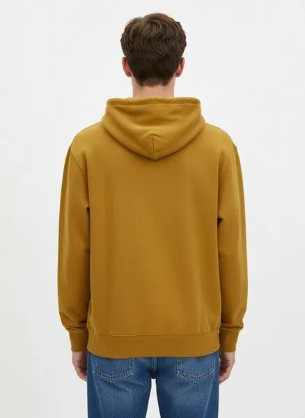 UNIPOLAR UNIPOLAR Basic Hoodie Modell: Crossing, Ochre (orange), – Produktbild 2 von 4
