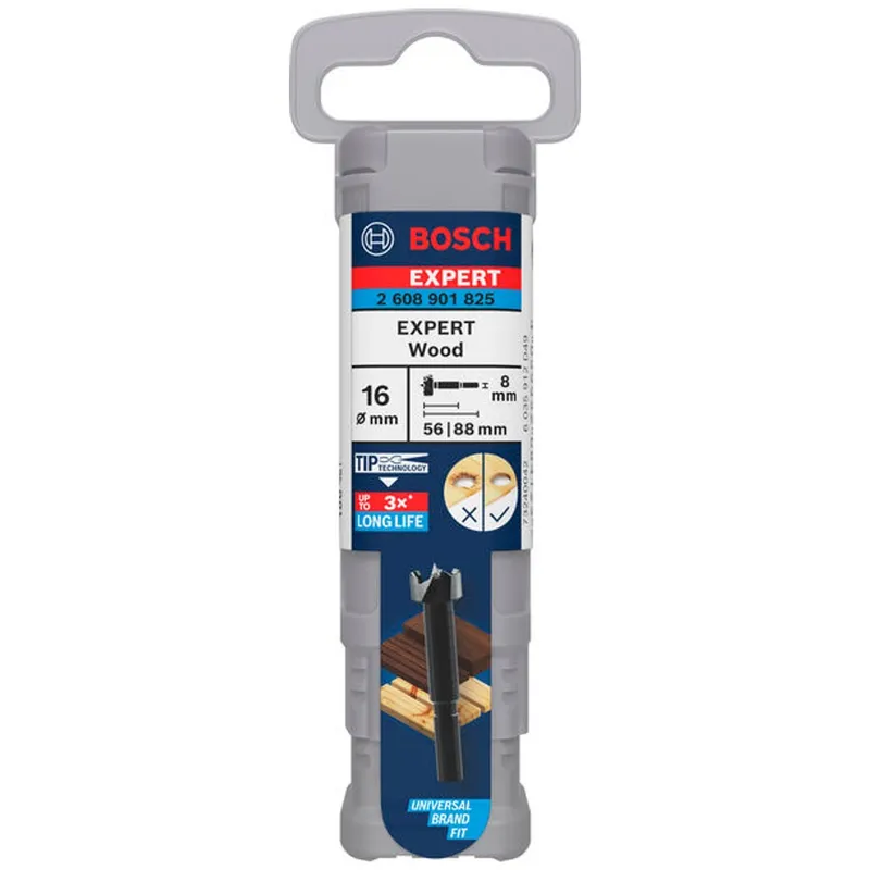 Bosch Professional Bosch Professional Bosch EXPERT Forstnerbohrer Wood, 16 mm, D8 mm – Produktbild 1 von 1