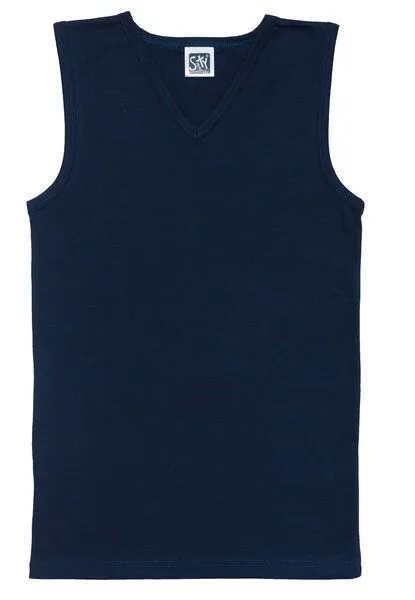 Sweety for kids Sweety for kids Jungen City-Shirt V-Neck, 5er Pack, Navy, – Produktbild 2 von 2