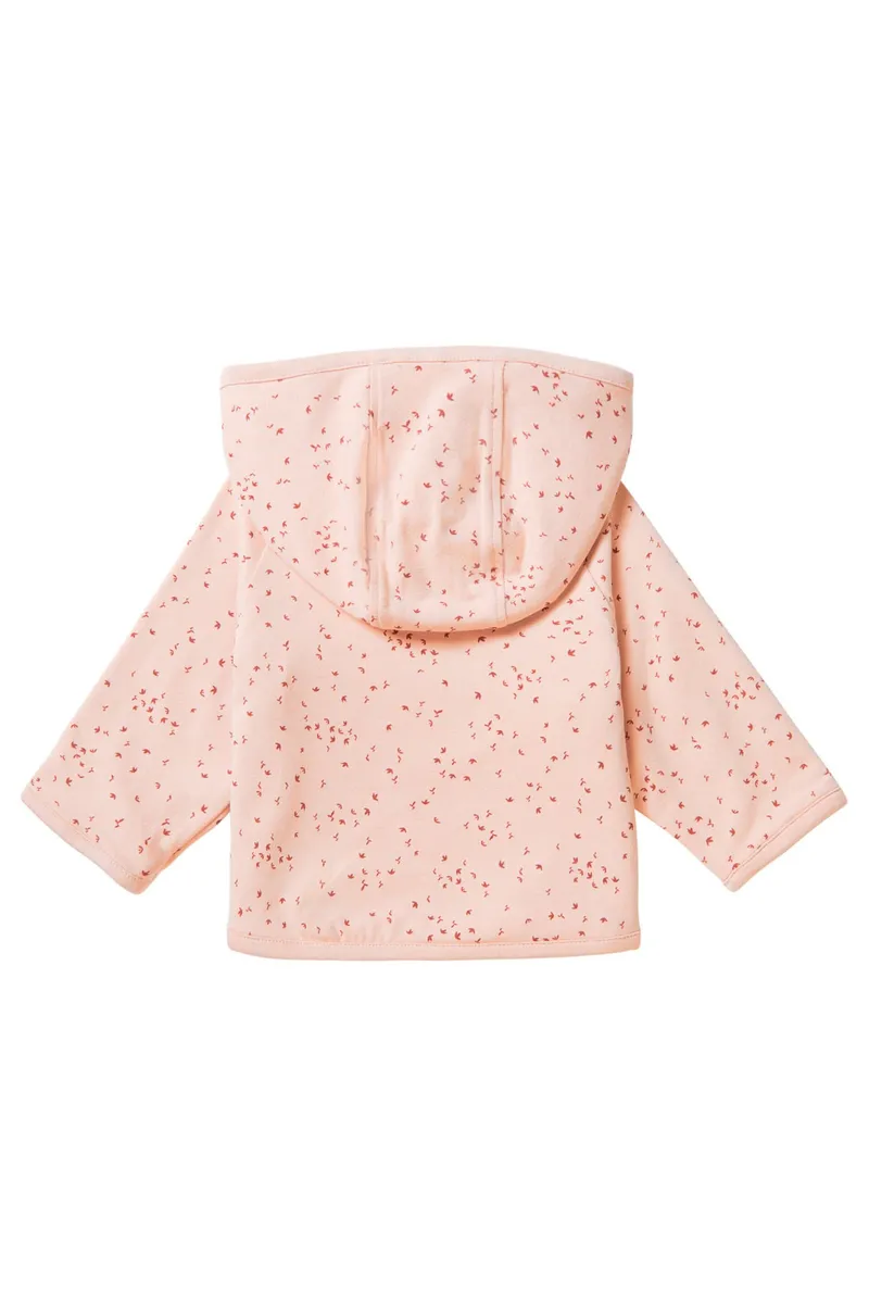 Noppies Newborn Jacke Naper - Reversible, Rosa, – Produktbild 1 von 1